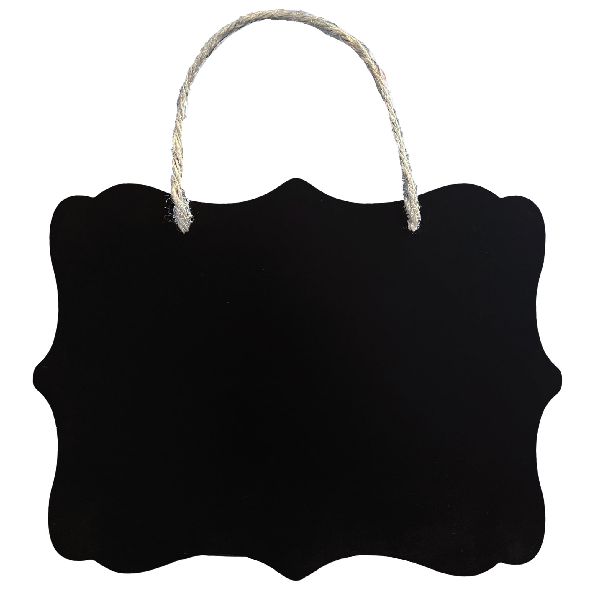 BestPysanky Blackboard, Erasable Hanging Chalkboard Sign Display Board