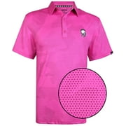 Rogue Cool-Stretch Men's Golf Shirt (Pink)