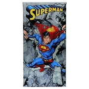 Superman Rocks Beach Towel