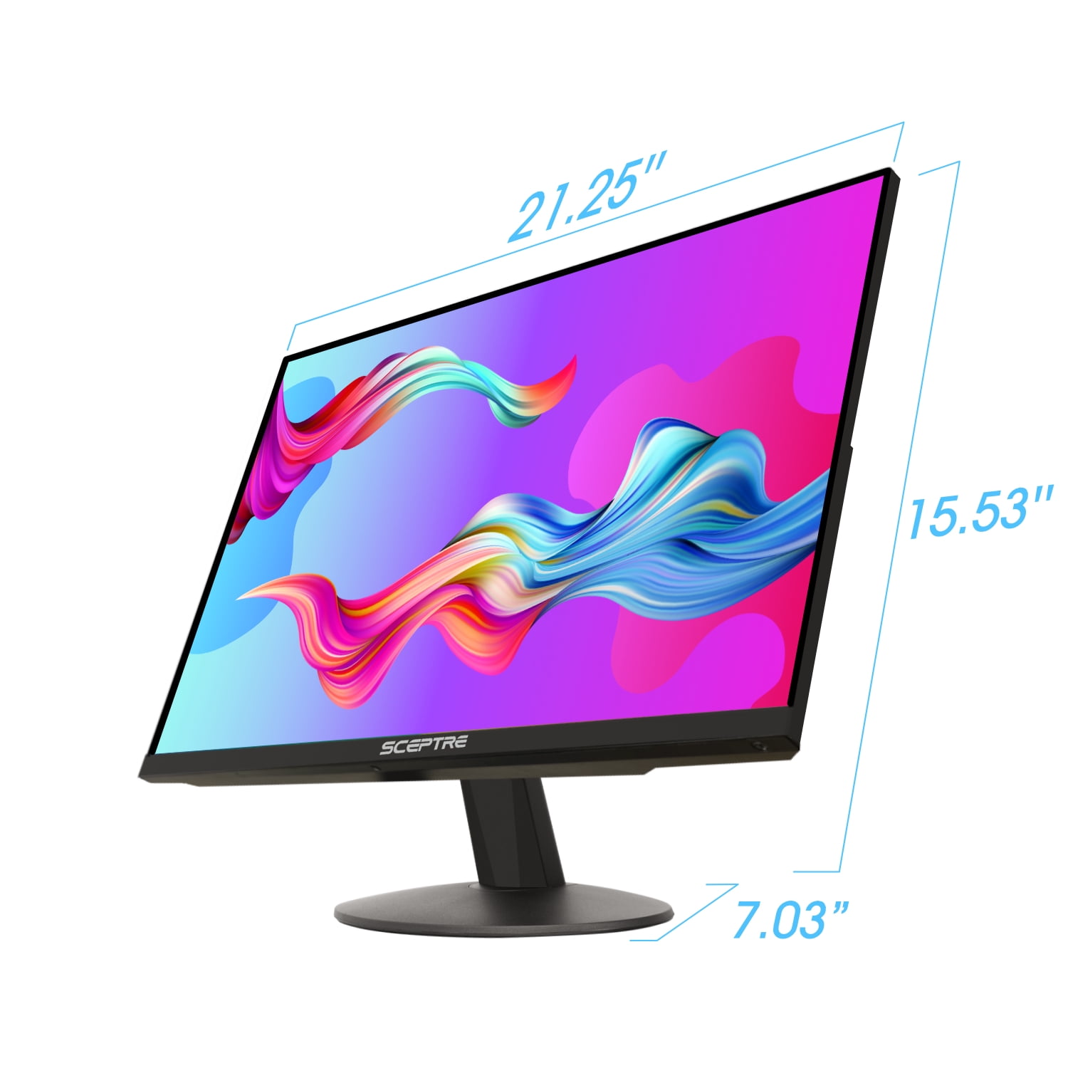 SCEPTRE E249W-FPT 23.8" Full HD (1920x1080) 75Hz 1ms IPS Monitor, Black