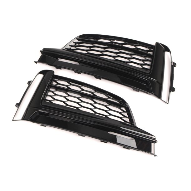 Rejillas de luz antiniebla 8W6807681F. Reemplaza directamente las resistentes rejillas derecha e izquierda 8W6807682F. con agujeros
