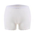 thumbnail image 5 of Compression Shorts - High Waisted Women Mesh Body Shorts - Under Dress Shapewear Shorts, No Chub Rub White XL, 5 of 5
