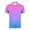 Blue01, variant on Yyeselk Golf Shirts for Men Short Sleeve Button Gradient Print Moisture Wicking Shirt Fashion Lapel Summer Athletic Tennis T Shirts Mint Green XXL