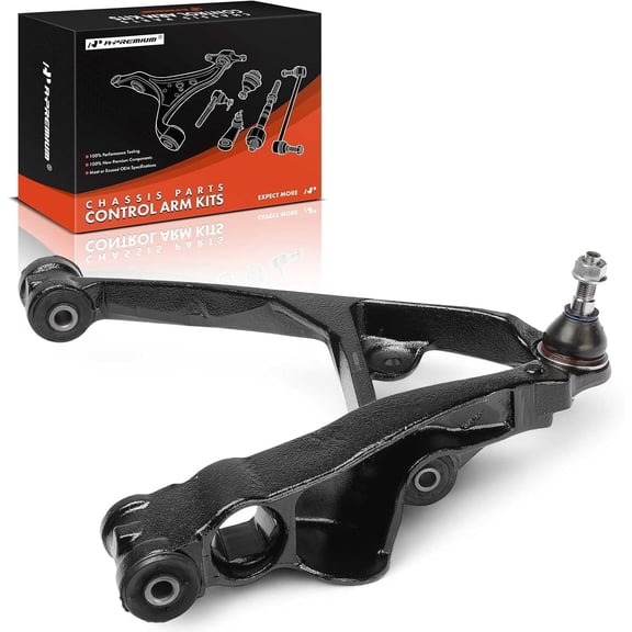 A-Premium Front Left Lower Control Arm, with Ball Joint & Bushing, Compatible with Chevrolet Silverado Suburban Express Avalanche 1500, Tahoe & GMC Sierra Savana 1500, Yukon & Cadillac Escalade