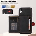 thumbnail image 5 of Mantto Case for iPhone XS,iPhone X,Wallet Phone Case Cute Leather Case with Card Holder Crossbody Cover for Women Girls Strap Wristlet RFID Blocking Shockproof For iPhone X/XS,Black, 5 of 8