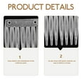 thumbnail image 2 of Durable 50pcs Black Plastic Wig Caps Clips Wig Fixing Accessories for Secure Wig Application, 2 of 9