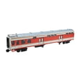 thumbnail image 2 of arctrm 1/75 Scale Train Baggage Car Model Carriage Model Souvenir Realistic Collectible Red, 2 of 10