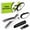Black B, variant on 5 Layer Vegetable Shears,Herb Scissors with 5 Blades and Cover, Kitchen Shears Chopper Tool with Upgraded Offset Handle and Cleaning Comb