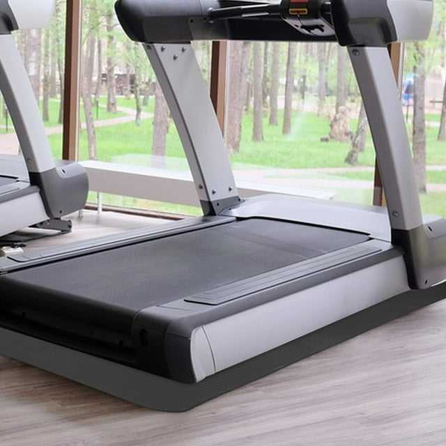 Raindrops Floor Exercise Mats Treadmill Pad Practical Design Noise Reduction for Home Workout Office 1Pcs