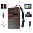 thumbnail image 2 of 150W Car Power Inverter DC12V 24V To DC110V/220V Converter Trip, 2 of 10