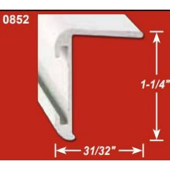 AP Trim Molding 021-85203-8 Long Leg Insert Corner Molding Type; Aluminum