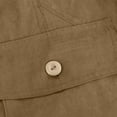 thumbnail image 6 of XFLWAM Women's High Waist Cargo Pants Casual Wide Leg Straight Pants Combat Trouser with Multi-Pockets Khaki XXL, 6 of 6