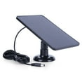 thumbnail image 2 of Solar Panel for Blink Camera: 4W Outdoor Solar Charger with 9.84ft Cable! DC black, 2 of 9