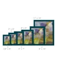 thumbnail image 3 of Blumen II -Framed Print w/glass-Ocean Blue, 3 of 8