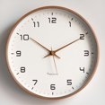 thumbnail image 6 of DESIGNICE Nordic Wooden Wall Clock,Modern Minimalist Mute Clock for Living Room Kitchen Home Decor, 6 of 7