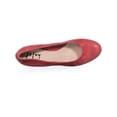 thumbnail image 2 of Womens French Sole Gumdrop Wedge Pumps, Red, 9.5 US, 2 of 5