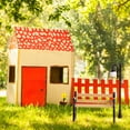 thumbnail image 5 of 2 Conjunto de 4 unids Adorables Mini Park Sillas y Street Light Posts Kids Decorative Juguetes, 5 of 5
