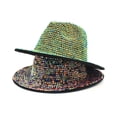 thumbnail image 3 of 2Chique Boutique Women's Extra Bling Rhinestone Embellished Wide Brim Fedora Hat, Multicolor, 3 of 6