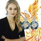 thumbnail image 4 of Pendientes de aves en vuelo, pendants flying birds, estilo moderno, metal brillante, duradero, para eventos, para dormitorio, diseño único, metal ligero, colores variados, 4 of 7
