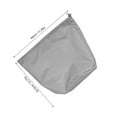 thumbnail image 2 of Minkissy Weatherproof Lawn Mower Engine Protector Grey Durable Lightweight Uv Cover, 2 of 8