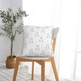 thumbnail image 5 of Yiaed Heart Rabbit Print Pillow Covers Super Soft Decorative Square Throw Pillow Covers Case Cushion Covers for Sofa Couch Bedroom Car Decor（No pillow core）-24"x24", 5 of 7