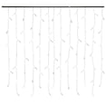 thumbnail image 5 of vidaXL Christmas LED Curtain Icicle Lights, 400 Warm White Lights, 9.8 ft Lighted Length, 8 Lighting Modes, Waterproof, 5 of 10