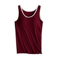 thumbnail image 4 of Lixiuxyad Womens Tank Tops Trendy Women's Tanks And For Everyday And Vacation Wear Comfortable And Stylish Sleeveless Tops For Summer For Pairing With Jeans Or Shorts(Red XXXL), 4 of 6