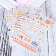 thumbnail image 5 of Moluckfu 2Ud Stickers De PVC Surtidos Transparentes Para Planificadores Calendarios Y Álbumes, 5 of 5