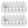 thumbnail image 3 of 2pcs Flowerpot Rectangular Cultivation Pot Succulent Plant Container Window Planting Box, 3 of 8
