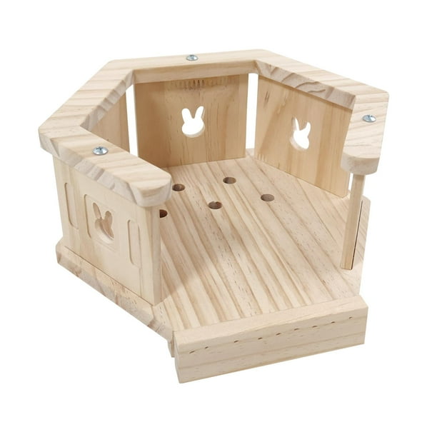 Casa de conejo para hámster, escondite, nido resistente para dormir para mascotas, juguete de actividad para mascotas pequeñas Estilo C