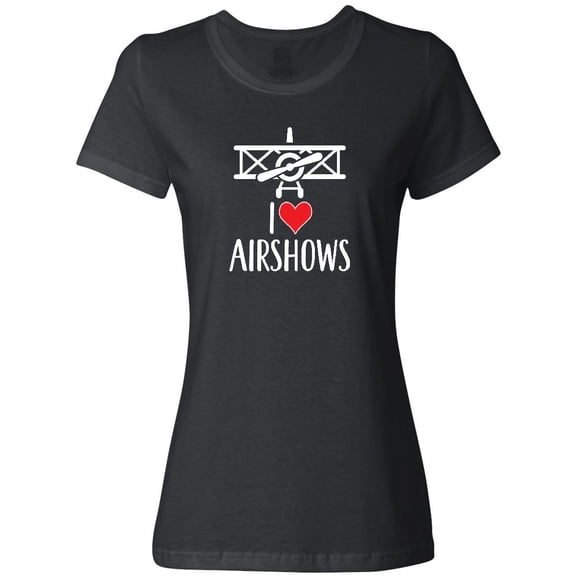 Inktastic I Love Airshows Women's T-Shirt