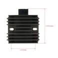 thumbnail image 3 of The ROP Shop Voltage Regulator for 2004-2009 Yamaha V-Star 1100 Custom XVS11 Motorcycle, 3 of 5