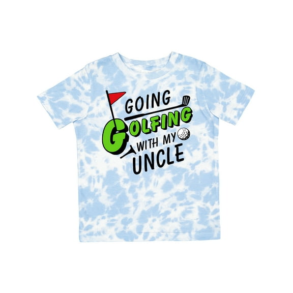 Inktastic Going Golfing with My Uncle Kids Golf Boys or Girls Toddler T-Shirt
