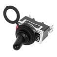 thumbnail image 4 of EIMELI 5 Pcs On Off Rocker Toggle Switch Waterproof 125V 15A SPST Car Dashboard Dashboard Mini Waterproof And Dustproof Cover For Car Rocker Switch, 4 of 8