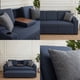 thumbnail image 4 of Sofá CAMA Easy Living Milan Azul Marino, 4 of 6