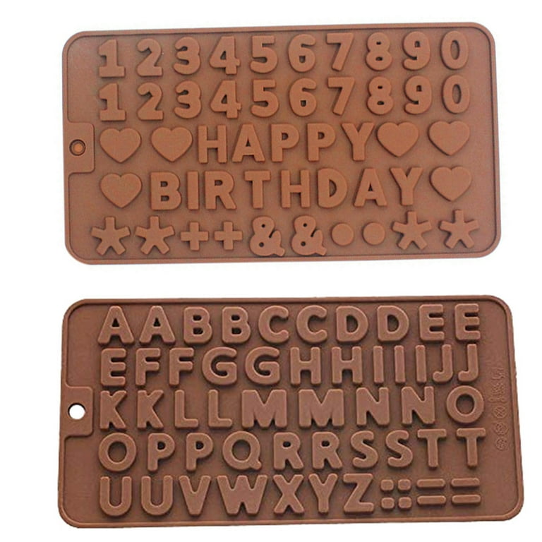 Buy 2pc Silicone Chocolate Candy Molds