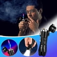 thumbnail image 1 of LSLJS Outdoor Double Lighter with Led Bright Flashlight Usb Rechargeable Plasma Lighter Windproof Flameless Electronic Lighter Prefect for Hiking Camping Fire, A Light, 1 of 9