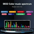 thumbnail image 2 of LED Music Spectrum Sound Display Electronic Clock RGB Light Colorful Spectrum Pickup Atmosphere Lamp Level Indicator,1 x LED Music Spectrum Kit, 2 of 10