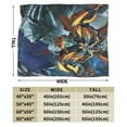 thumbnail image 2 of Transformers Blanket, Super Soft Throw Blanket, Cozy Flannel Blankets For Boys Girls, Warm Blankets For Couch Sofa Bed, 50"X40", 2 of 9