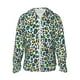 thumbnail image 1 of Fotbe Green Leopard Chaqueta con Protección Solar UPF 50+ para Hombre y Mujer, Camisa con Capucha y Bolsillos-Large, 1 of 7