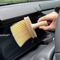 thumbnail image 1 of Cepillo de limpieza para el interior del coche | Cerdas finas de nanofibra para detalles de ventilaciones y grietas | Herramienta de detallado automático suave que no raya | Mango de agarre ligero |, 1 of 7