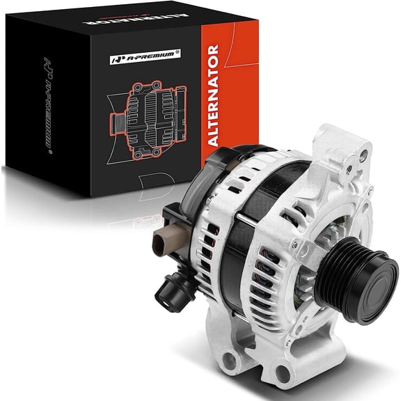 A-Premium Alternator Compatible with Ford Escape 2013 2014 2015 2016 2017 2018 2019 1.5L 1.6L, 12V 150Amp CW 6-Groove Pulley, Replace# 104210-2330, CJ5T-10300-BB, CJ5Z-10346-D
