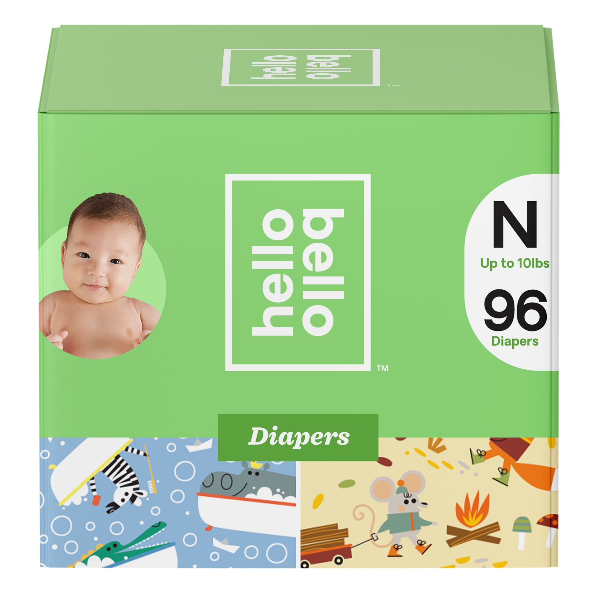 Hello Bello Diapers Size Newborn (96ct) Walmart Inventory Checker