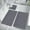 Dark Gray, variant on KCEHTA Bathroom Rug Sets 3 Piece, Memory Foam Bath Mat Set, Non Slip Bathroom Mat Set, Water Absorbent Bath Rug for Toilet and Floor