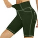 thumbnail image 1 of Pantalones de Yoga con Bolsillos Traseros para Mujeres Pantalones Cortos Elásticos de Secado de Color Sólido, Pantalones Cortos de Yoga de Fitness Y Deportes, 1 of 6