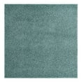 thumbnail image 3 of Unique Loom Comfort Solid Shag Collection Area Rug - Solace (7' Square Light Slate Blue), 3 of 9