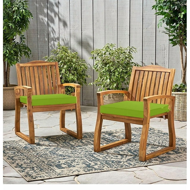Outdoor Square Cushion Cover Polyester Seat Pad For Garden Patio Furniture Durable Weather Cushion Protector 22 Colors To Choose From Without Core Cushion 48x48x5cm