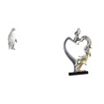 thumbnail image 1 of Escultura de pingüino,Escultura de pingüino para decoración nórdica del hogar,Adorno de mesa con estatua de animal,artesanía para decoración de dormitorio,Estatua de pareja,Figura de, 1 of 8