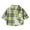 Yellow, variant on zbxnLI Toddler Button down Shirt Plaid Short Sleeve Casual Beach Shirts Collared Cotton Tops for Boys Girls
