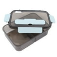 thumbnail image 1 of Fiambrera Fiambrera, fiambrera de 3 compartimentos Material de silicona PP, con cuchara tenedor Para estudiantes Para estudiantes Para oficina Para oficina LHCER 1, 1 of 1